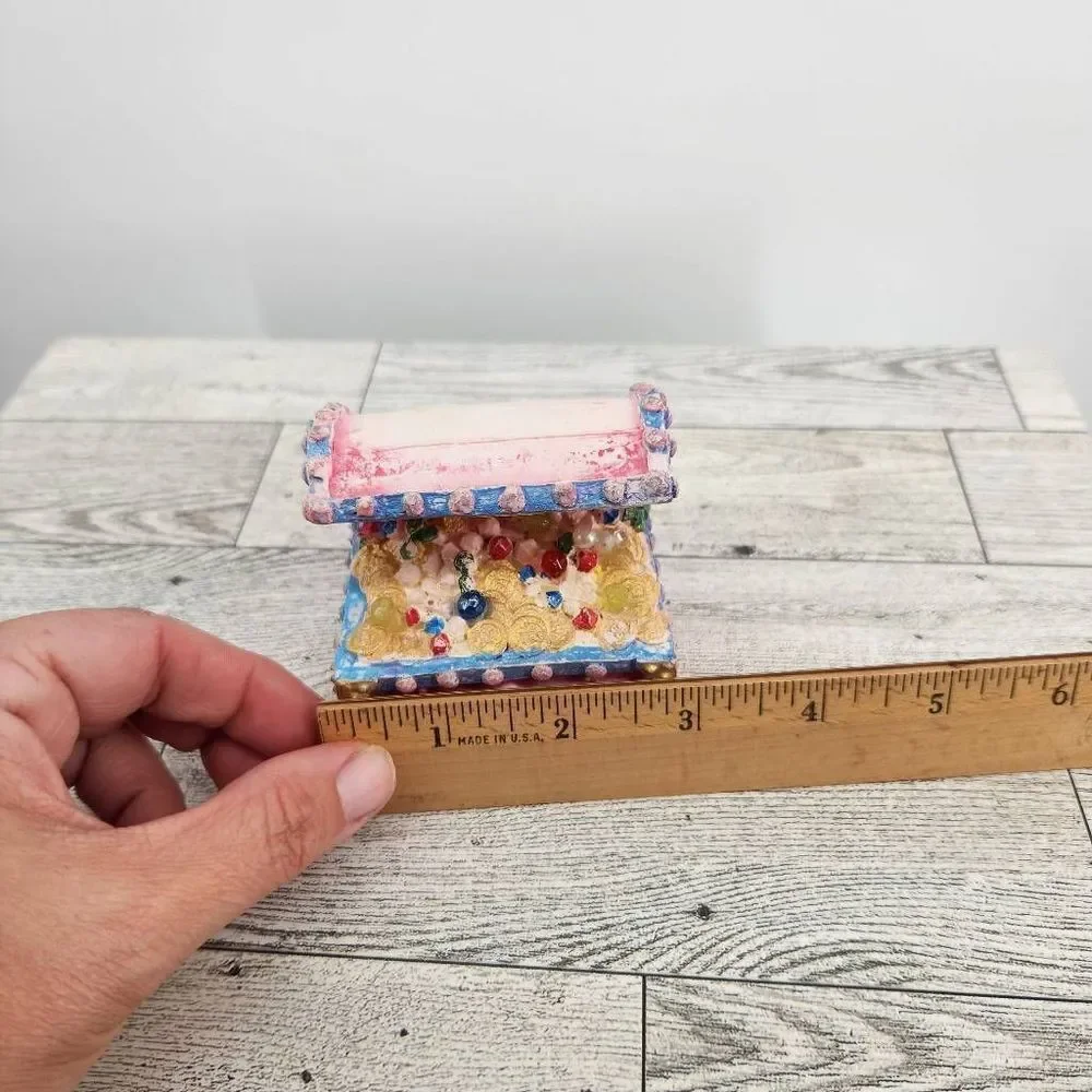 Pink Fish Tank Treasure Chest Aquarium